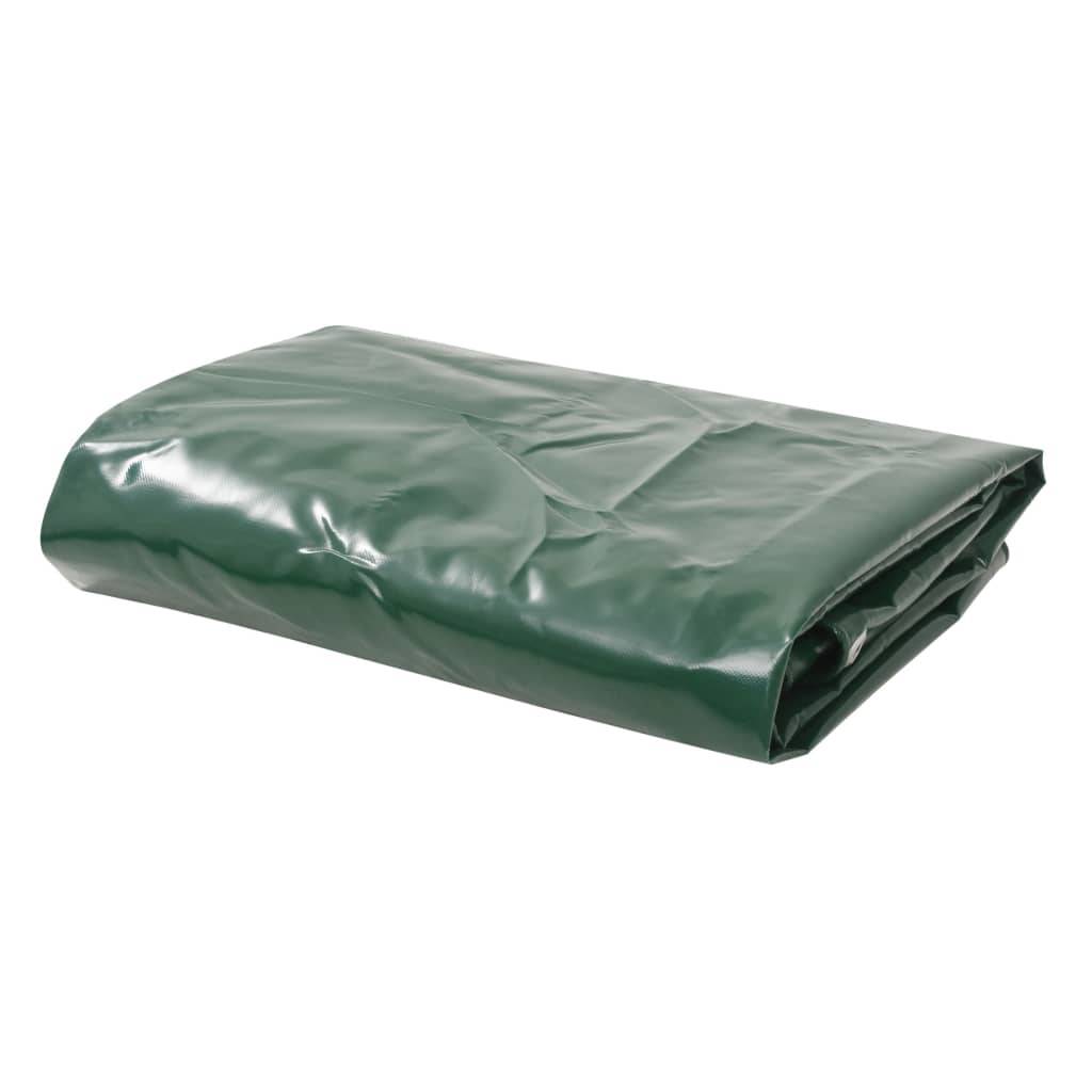 Bâche Multiusage PVC 650g/m² avec Œillets Imperméable pour Jardin Toiture Vert 2,5x3,5 m – ComfortXL Outdoor Living - Image 1