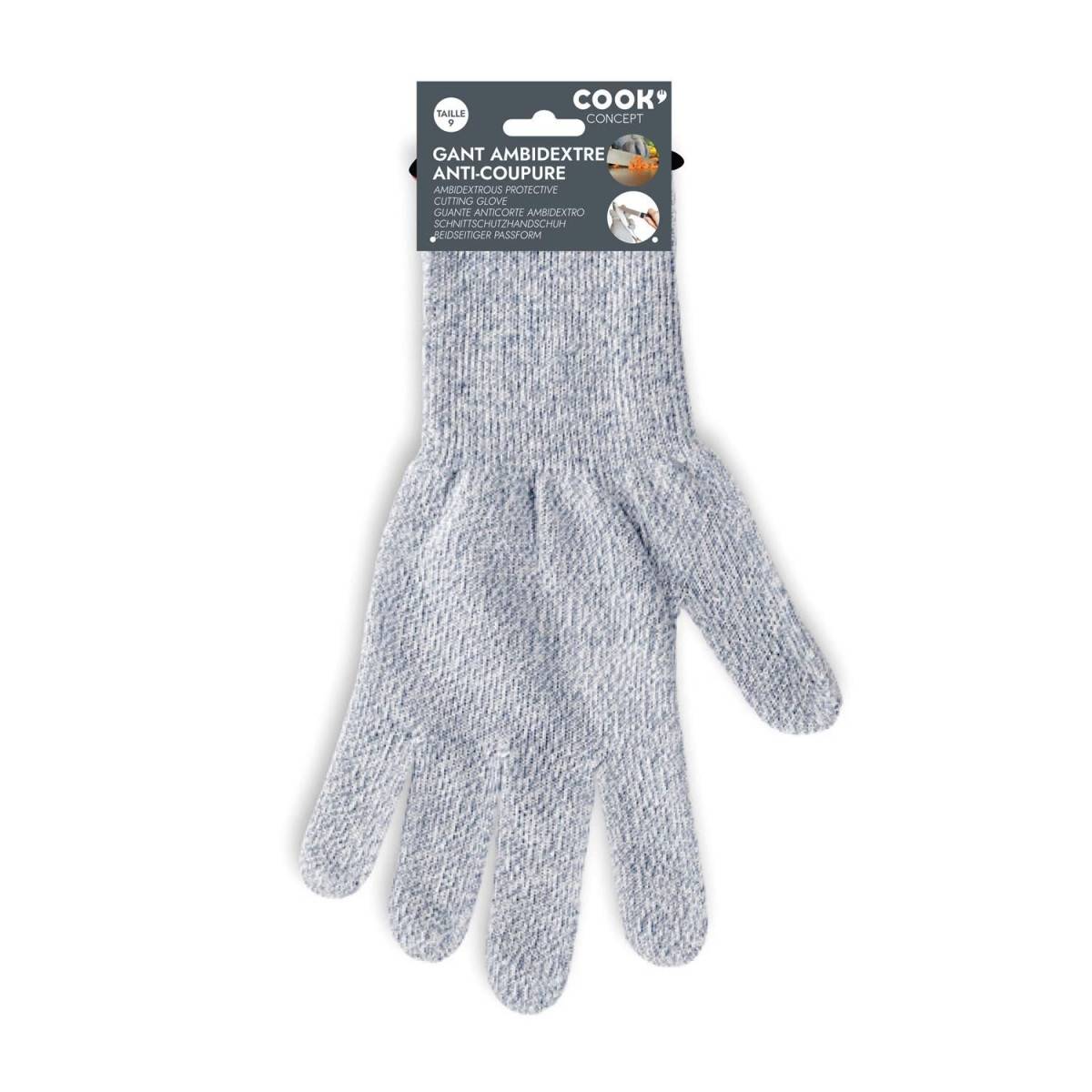 Cook Concept - Gant de Cuisine "Anti Coupure" 24cm Gris - Image 2