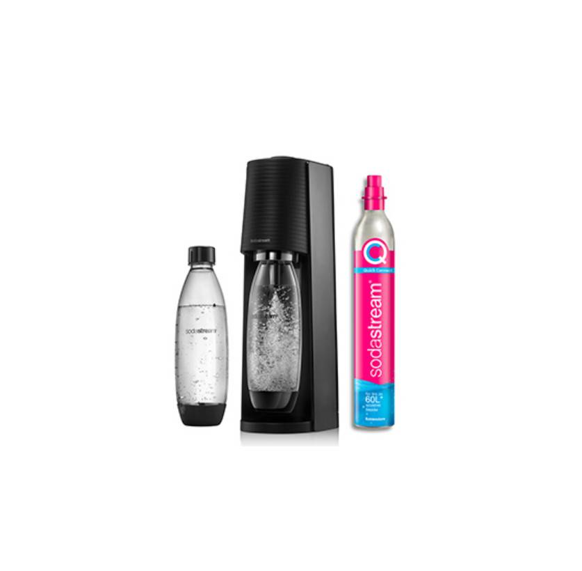Machine à gazéifier l'eau + 2 bouteilles + 1 cylindre TERRANLV Sodastream