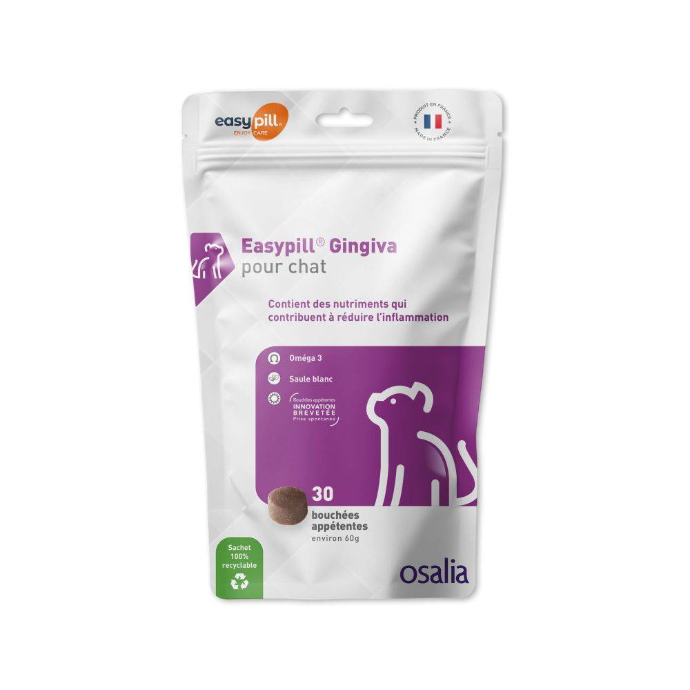 EASYPILL CHAT GINGIVA - OSALIA 30 bouchées - Image 1