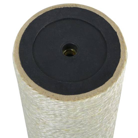 Grattoir pour chats sisal beige 8 x 8 x 60 cm, Poids:0.8kg - PANGIVO - Image 2