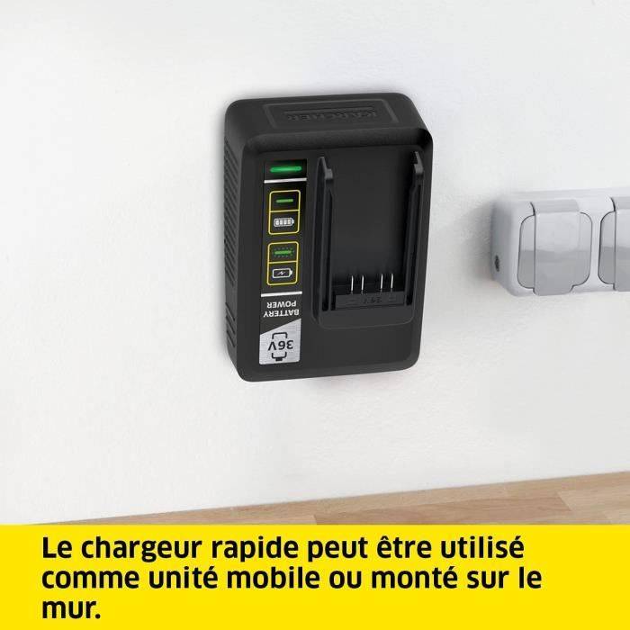 Kit batterie 36 V 2,5 Ah Battery Power 36/25 avec chargeur rapide - KÄRCHER - Image 6