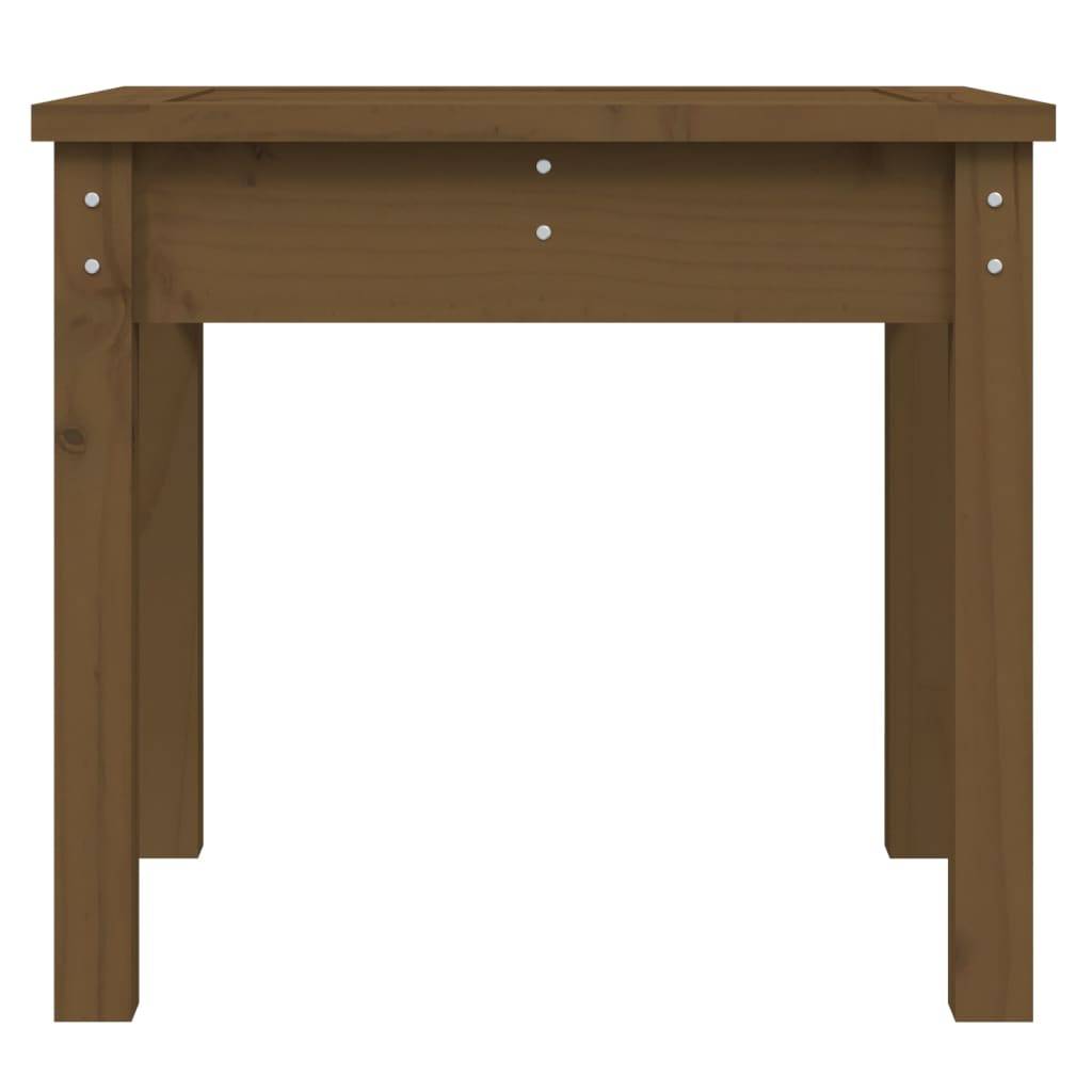 Helloshop26 - Banc de jardin meuble de patio d'extérieur terrasse 50 x 44 x 45 cm bois de pin massif marron miel - Image 2