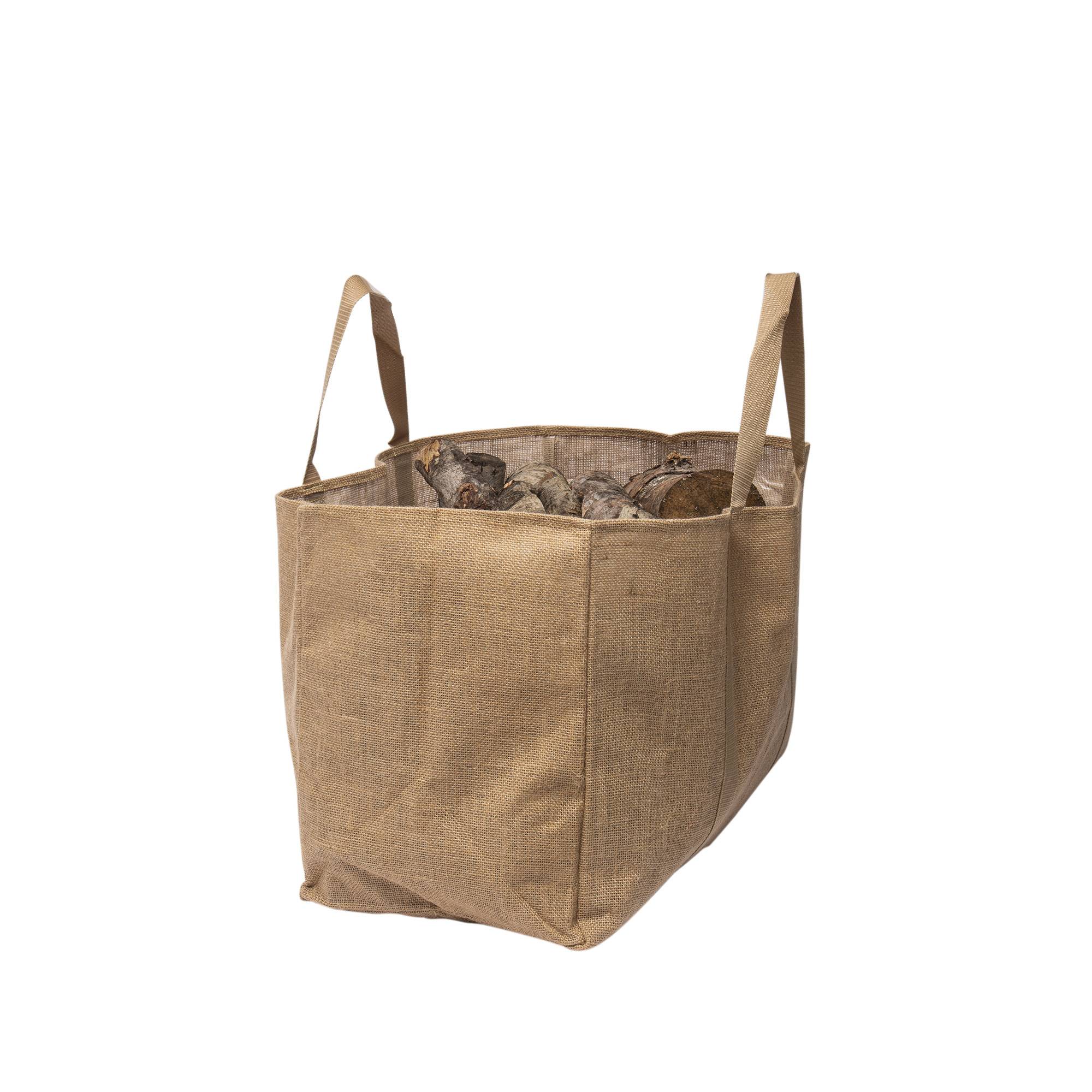 WERKA PRO - Sac porte bûches en jute naturel WERKA PRO - Image 3