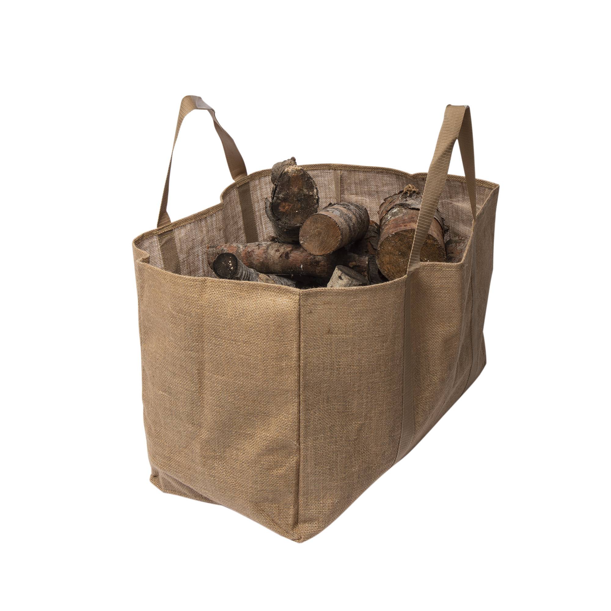 WERKA PRO - Sac porte bûches en jute naturel WERKA PRO - Image 5