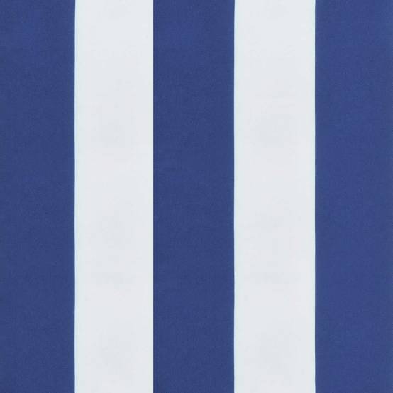 PANGIVO - Coussins d'extérieur tissu bleu et blanc 120 x 50 x 7 cm, poids:6.9kg - PANGIVO - Image 8