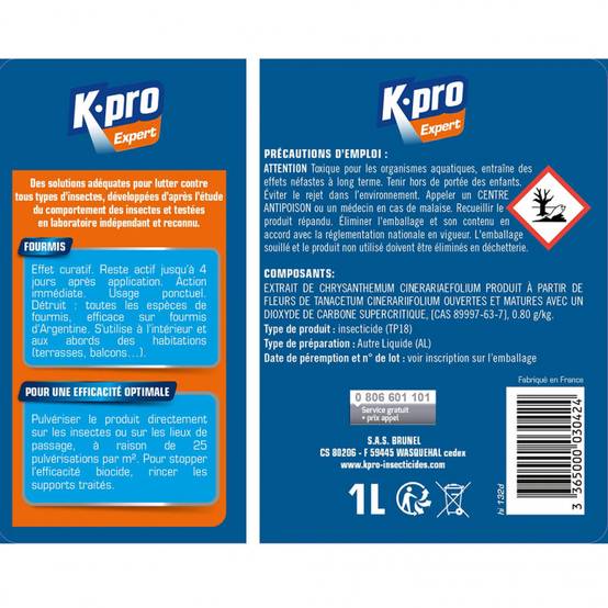 Kapo - Insecticide Antifourmis, 1 Litre KAPO - Image 5