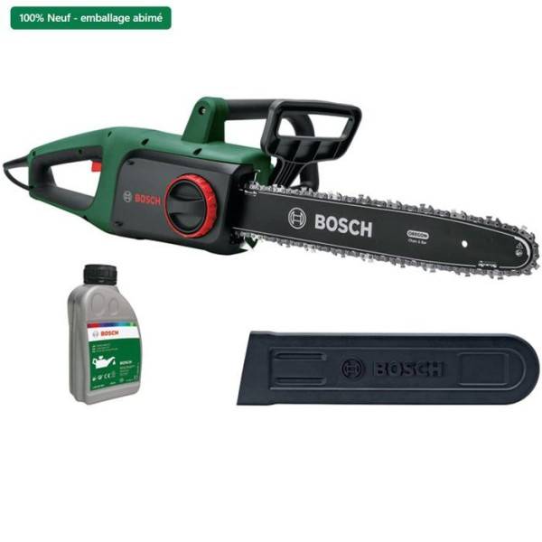 Bosch - [NEUF – emballage abimé] Tronçonneuse Bosch - UniversalChain 40 (1 800 W, longueur de coupe 40cm , vitesse de chaîne12 m/s) - Image 1
