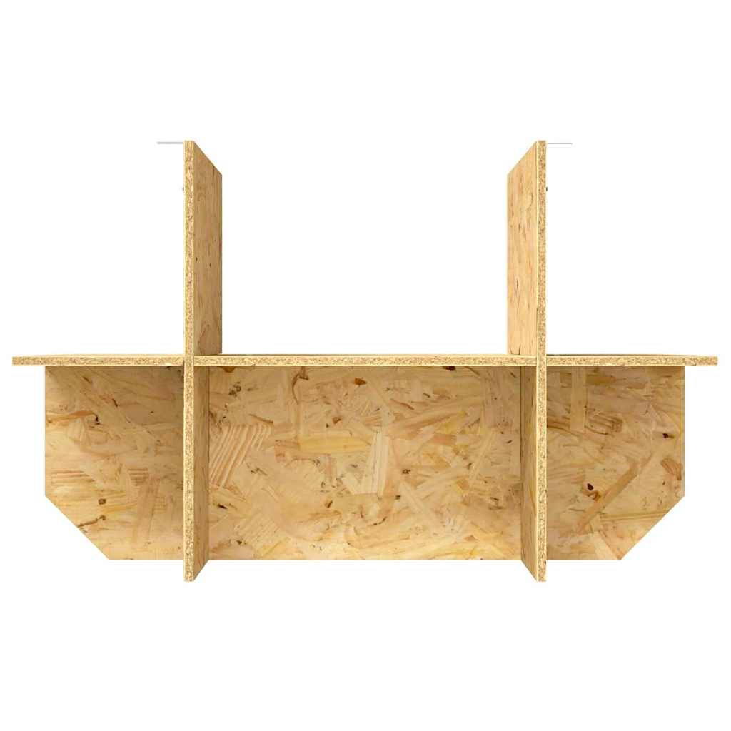 Vidaxl - Base de Terrarium Marron 80 x 50 x 50 cm OSB vidaXL 876736 - Image 9