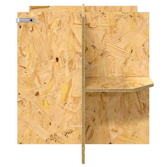 Vidaxl - Base de Terrarium Marron 80 x 50 x 50 cm OSB vidaXL 876736 - Image 7