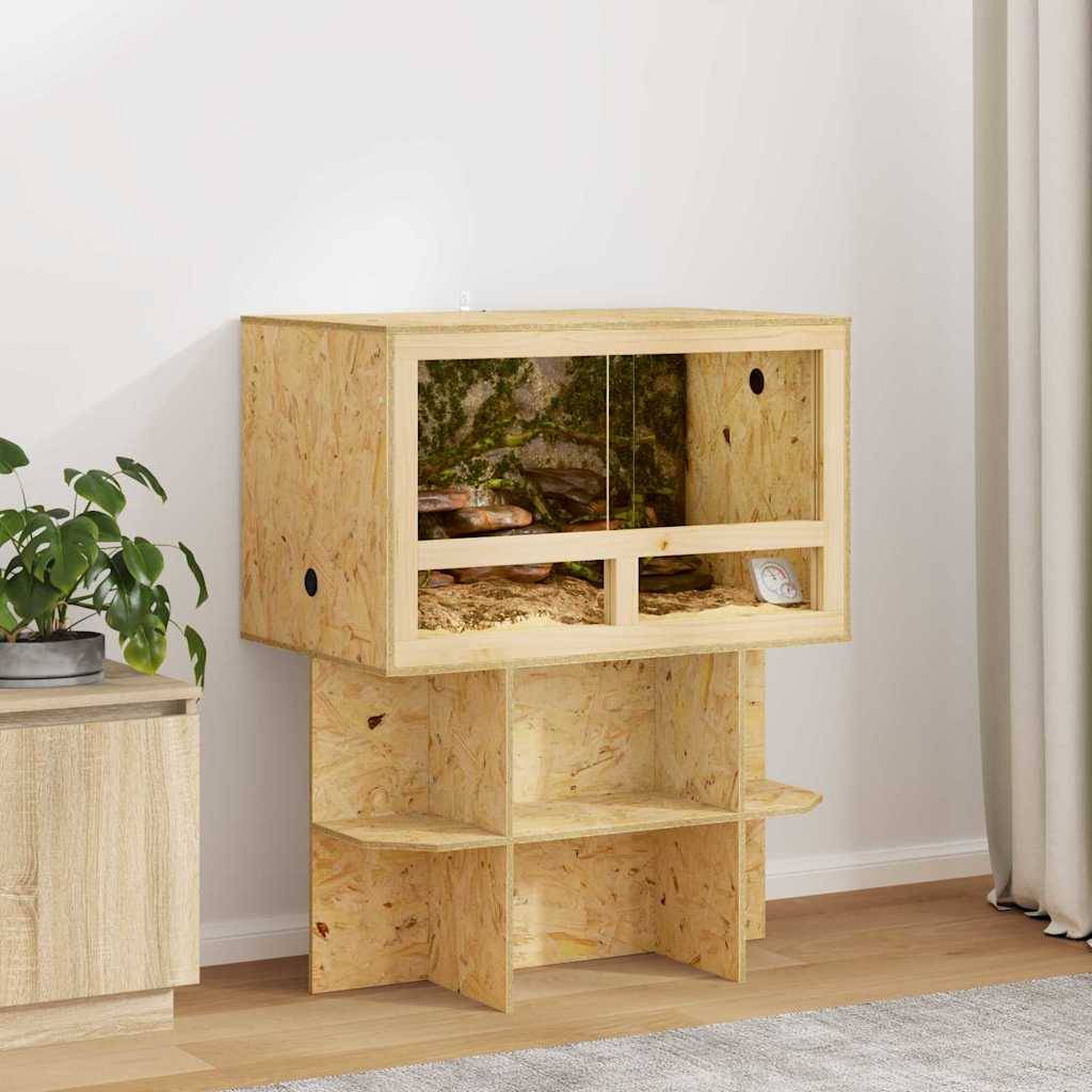 Vidaxl - Base de Terrarium Marron 80 x 50 x 50 cm OSB vidaXL 876736 - Image 1