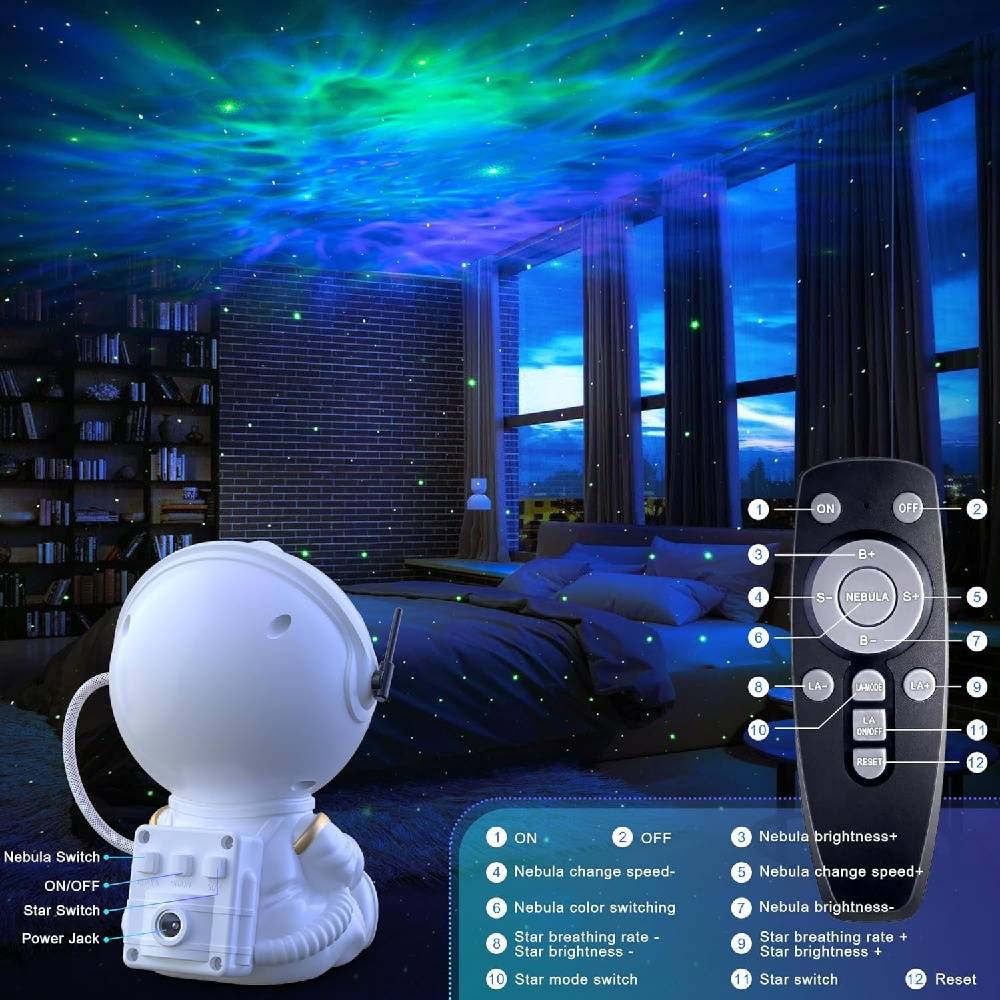Astronaute Projecteur Ciel Étoilé - IntiMeg - Image 2