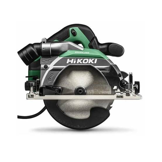 Scie circulaire Ø165mm (cap.66mm) 1050W Brushless - frein moteur - raccord aspi rotatif - lame bois - livrée en carton Hikoki - Image 1