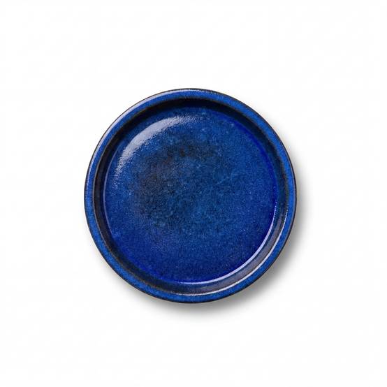 Soucoupe ronde 21cm bleu majorelle - Image 1