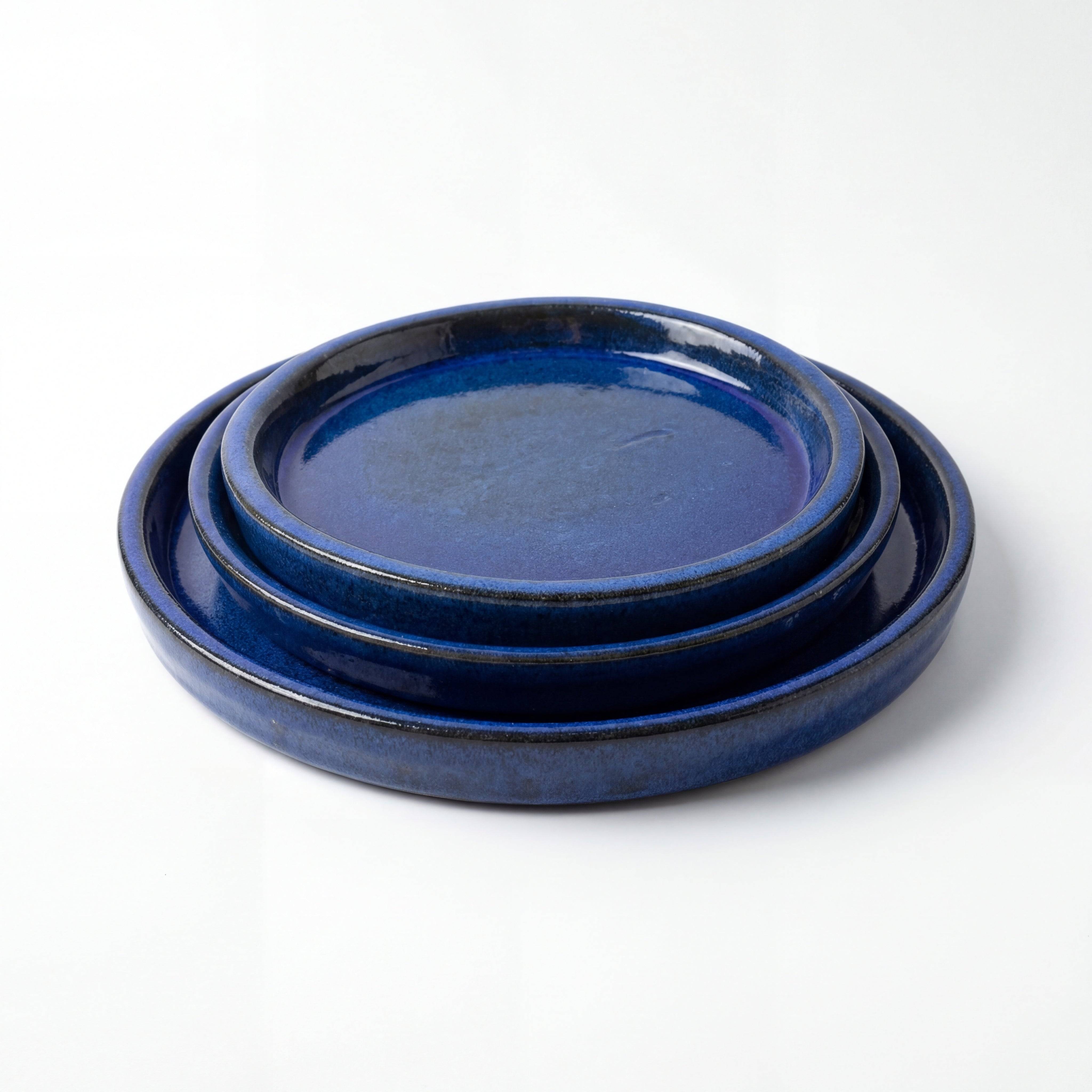 Provencelia - Soucoupe ronde 21cm bleu majorelle - Image 3