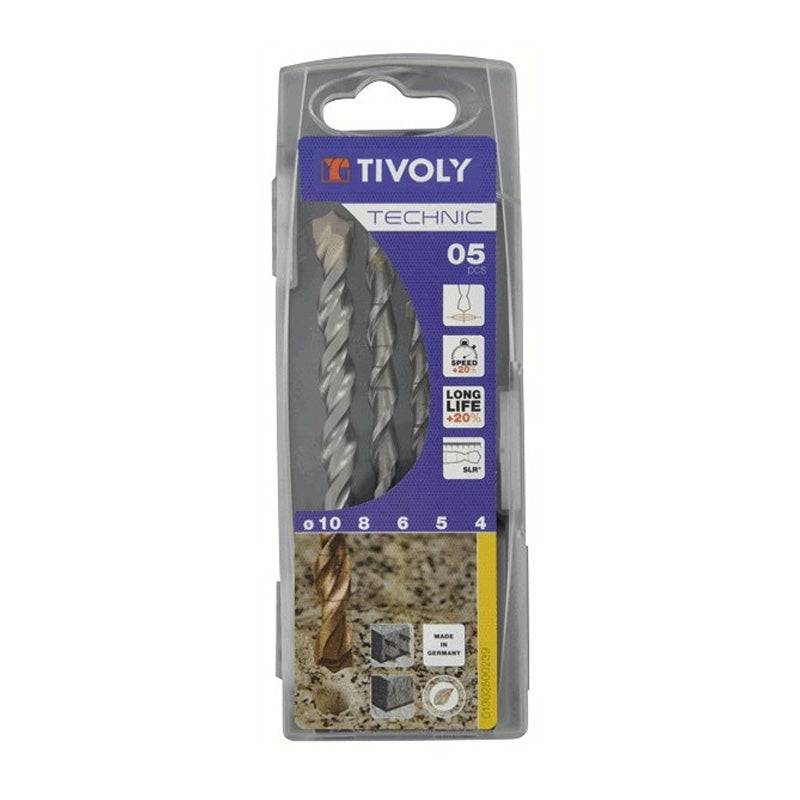 Tivoly - Tivoly   5 forets béton gradués SLR Ø 4 à 10mm TIVOLY - Image 1