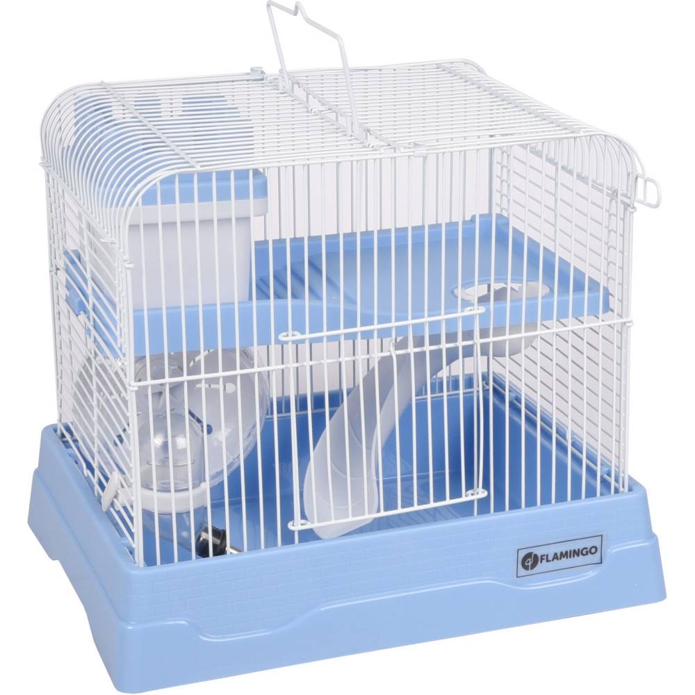 Cage Dinky bleu 30 x 23 x 26 cm pour petit rongeur - Image 5