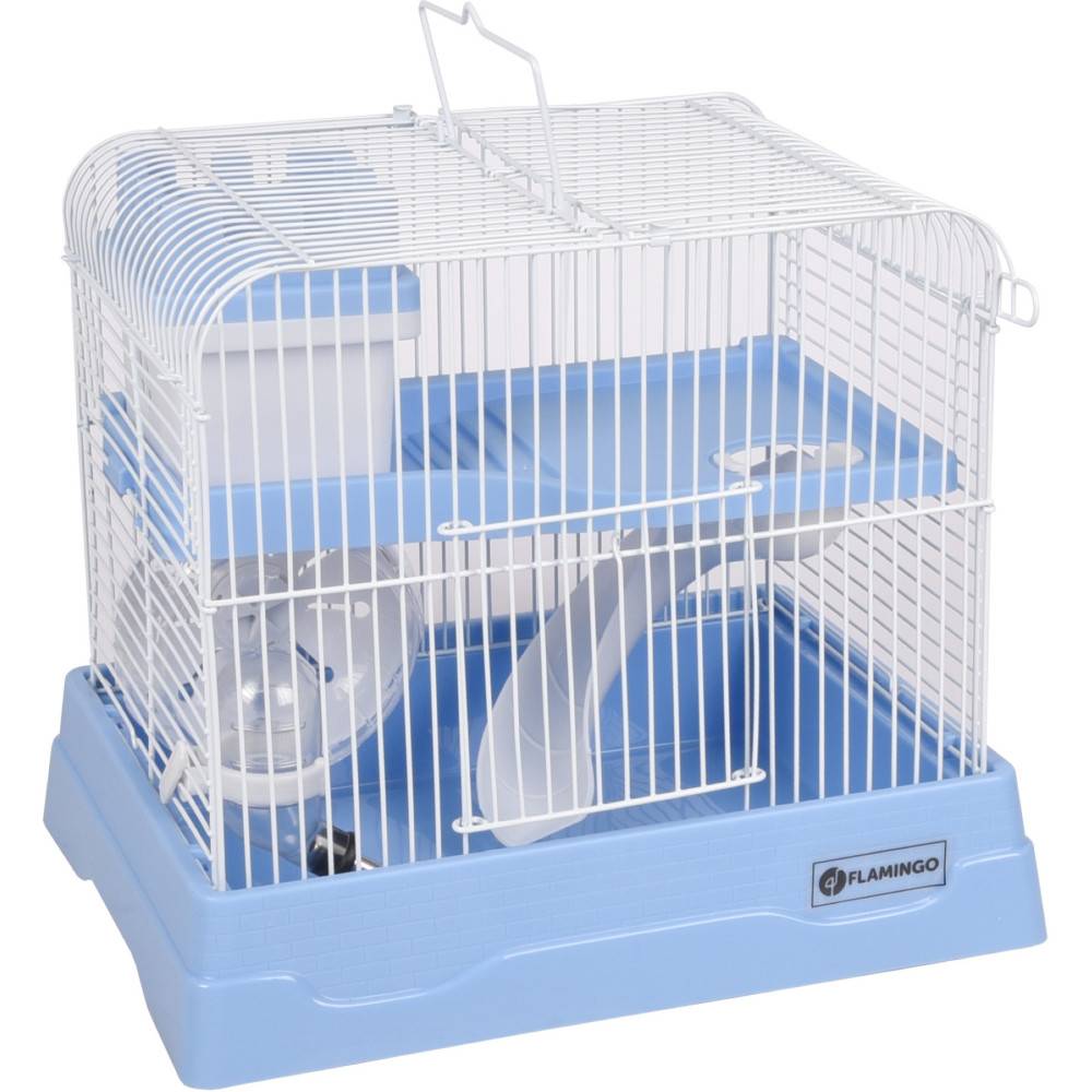 Cage Dinky bleu 30 x 23 x 26 cm pour petit rongeur - Image 1