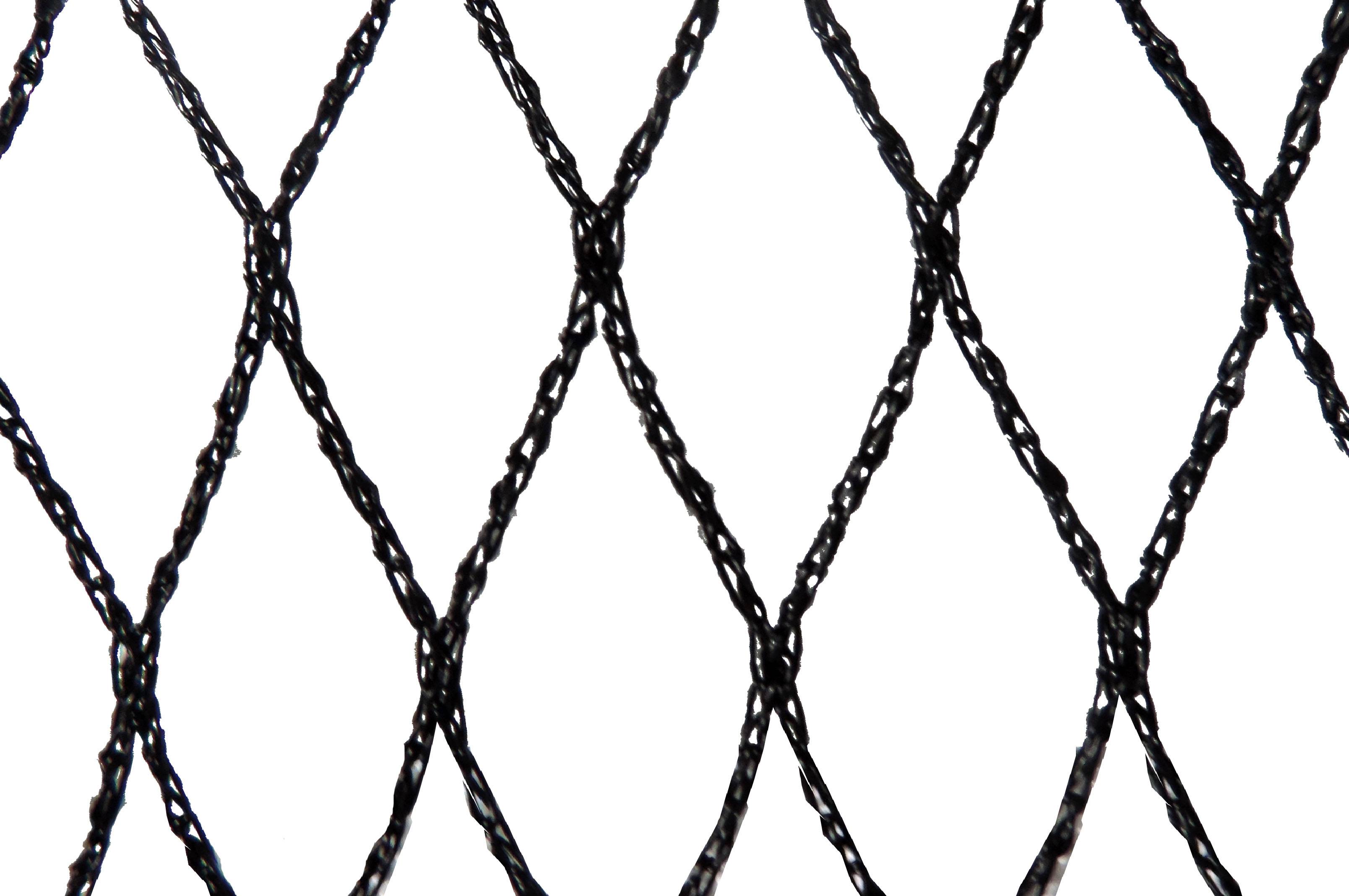 Filet anti-oiseaux - Maille de 29mm Noir 5m x 10m