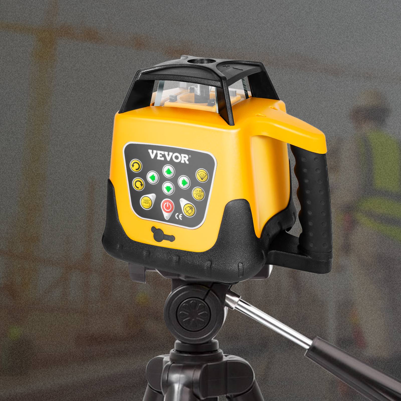 Vevor - VEVOR Kit Niveau Laser Rotatif Autonivelant 360° Portée 500 m Faisceau Vert - Image 8