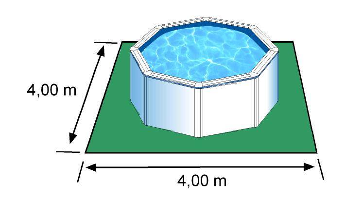 Gre Pools - Piscine ronde acier Ø3,70m x H: 1,22m - Filtration à sable Gre Pools - Image 8
