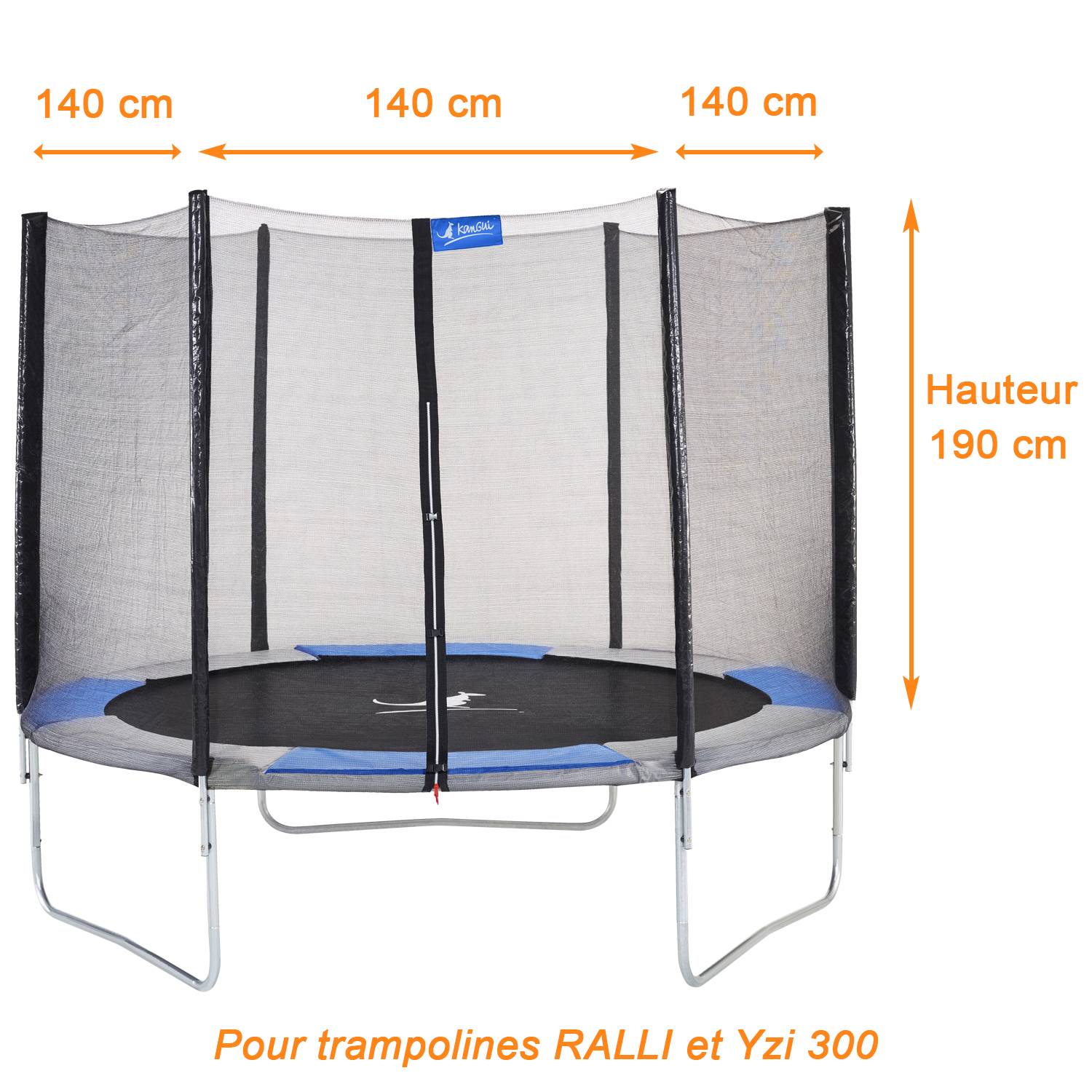 Kangui - Filet de sécurité Ø 300 cm pour trampoline Kangui - Image 4