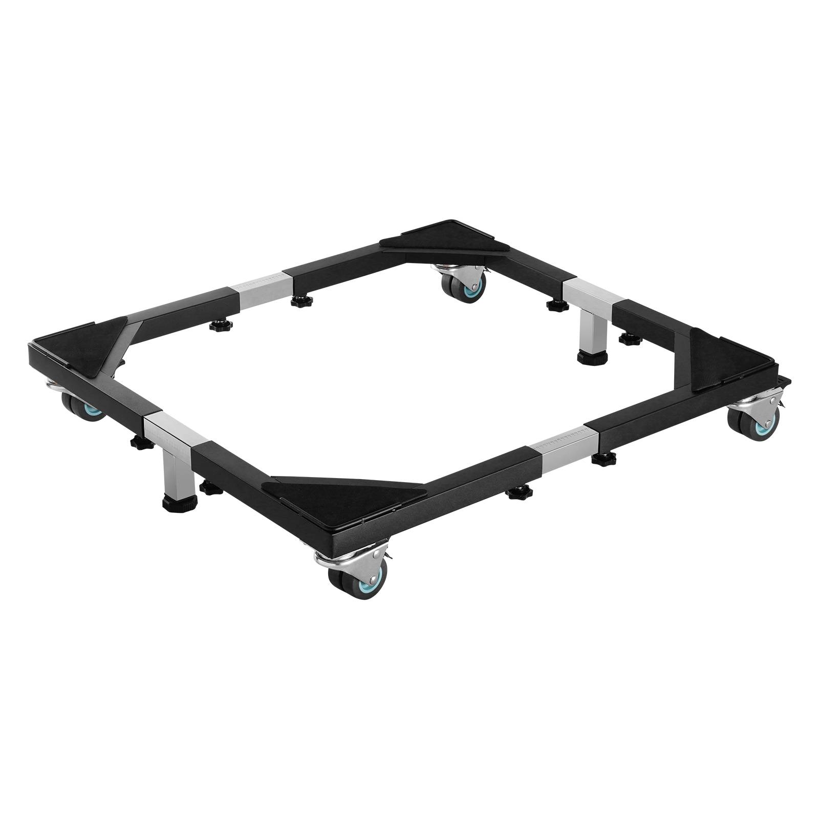 Vevor - VEVOR Support machine à laver mobile, charge 544kg, 8 roues, réglable. - Image 9