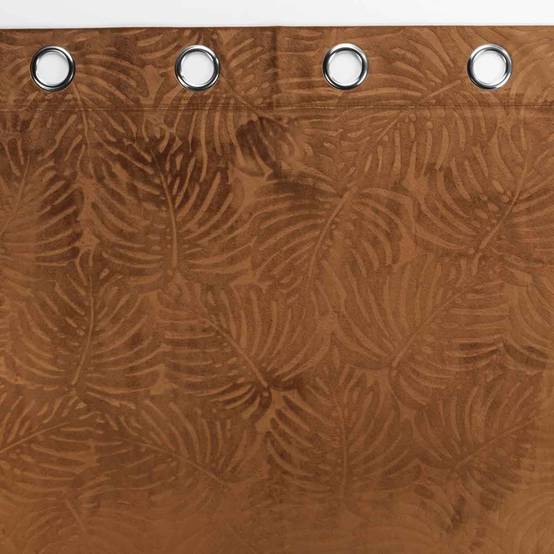 Rideau Occultant "Analia" 140x240cm Camel - Image 3