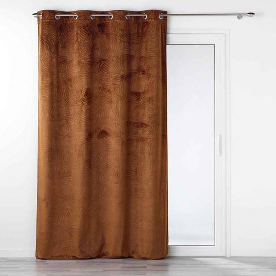 Rideau Occultant "Analia" 140x240cm Camel - Image 1