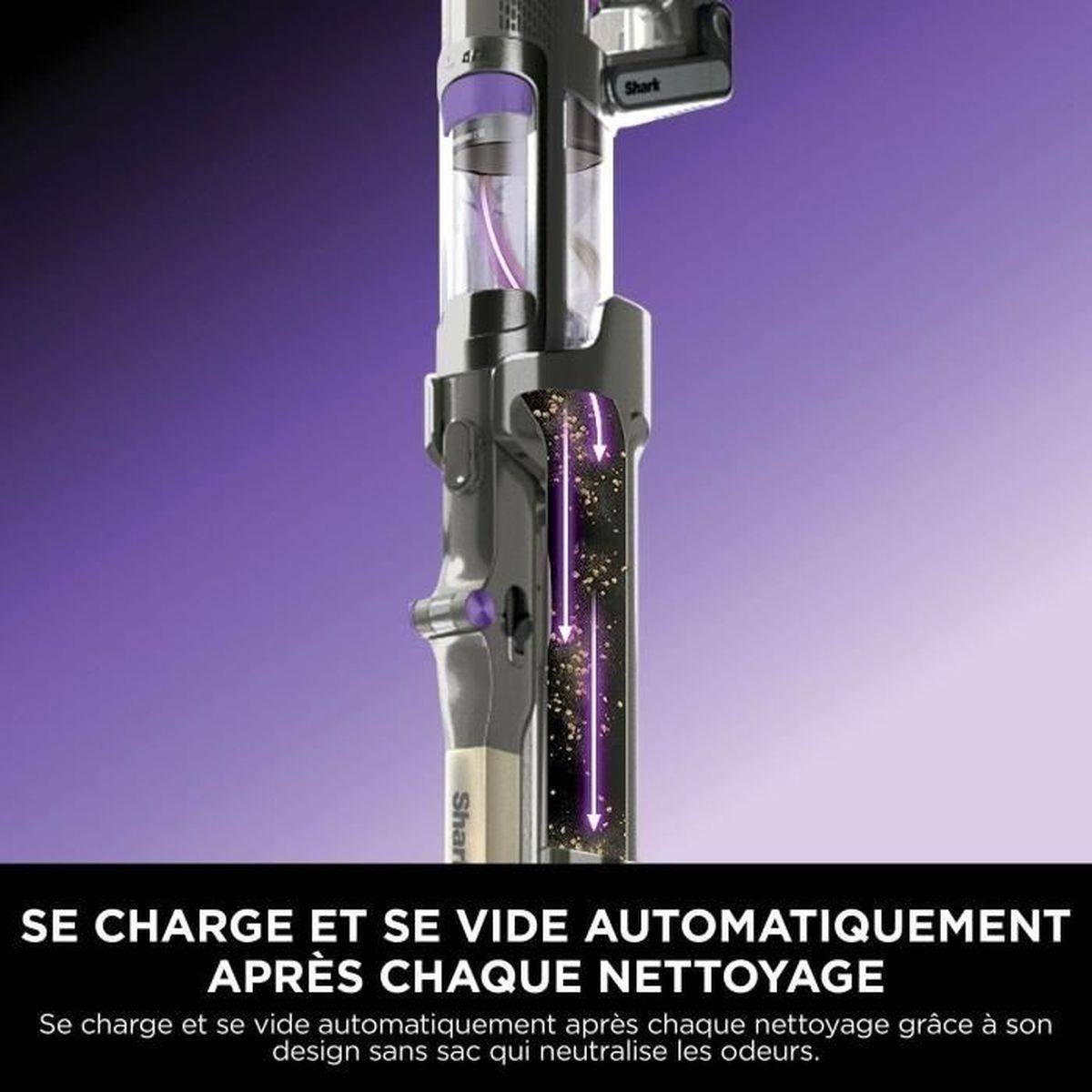 Aspirateur balai sans fil bagless PowerDetect Clean & Empty IP3251 EUT - SHARK - Image 2