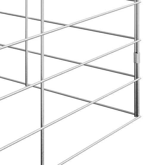 Enclos Poulailler Acier Galvanisé Spacieux Sécurisé Jardin 6x1x2,1m - ComfortXL Outdoor Living - Image 10