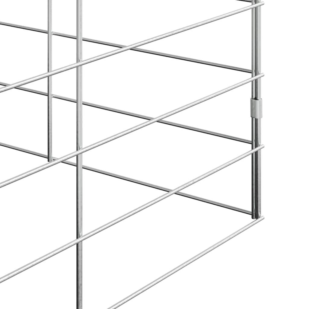Enclos Poulailler Acier Galvanisé Spacieux Sécurisé Jardin 6x1x2,1m - ComfortXL Outdoor Living - Image 10