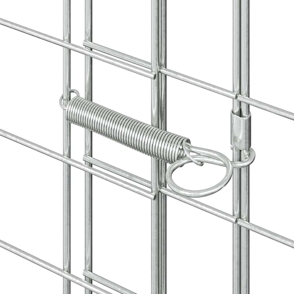 Enclos Poulailler Acier Galvanisé Spacieux Sécurisé Jardin 6x1x2,1m - ComfortXL Outdoor Living - Image 9