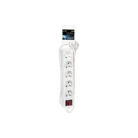 Bloc Multiprise "5 Prises" 28cm Blanc - Image 4