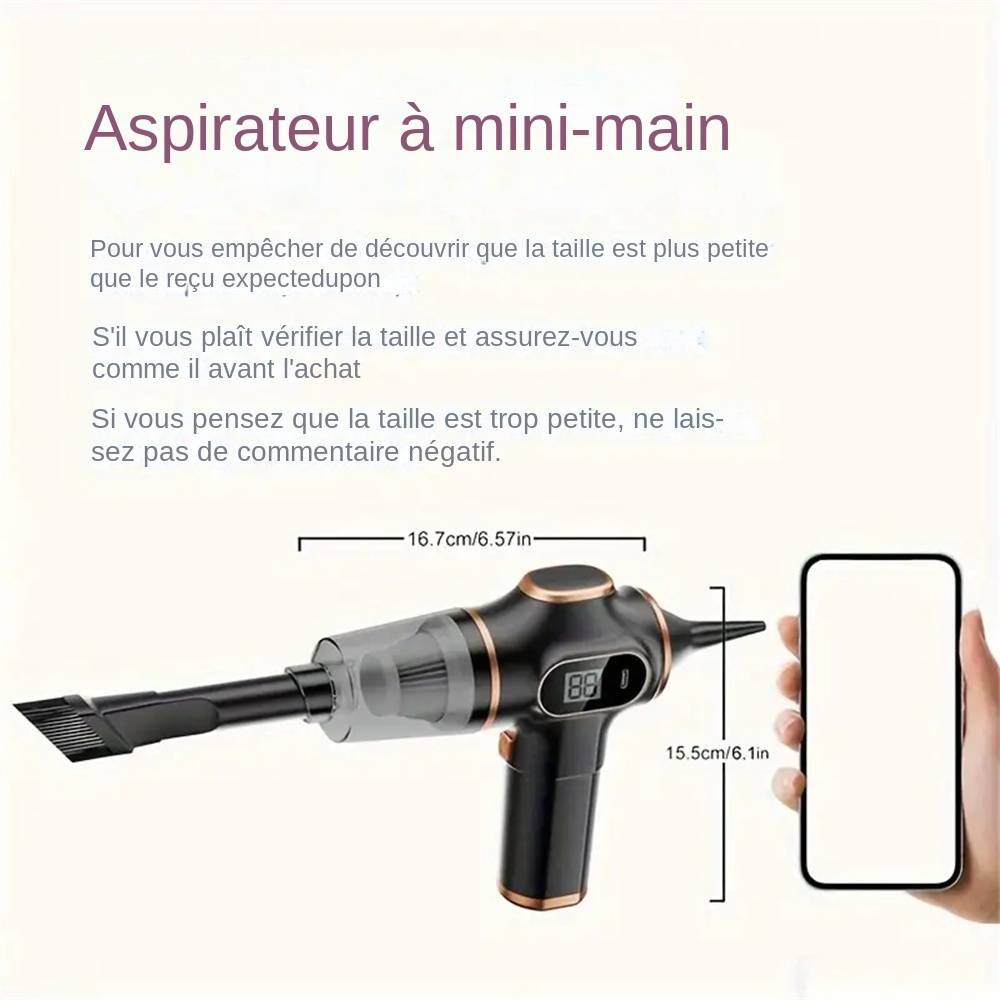 Aspirateur sans fil MCBOSON - Image 2
