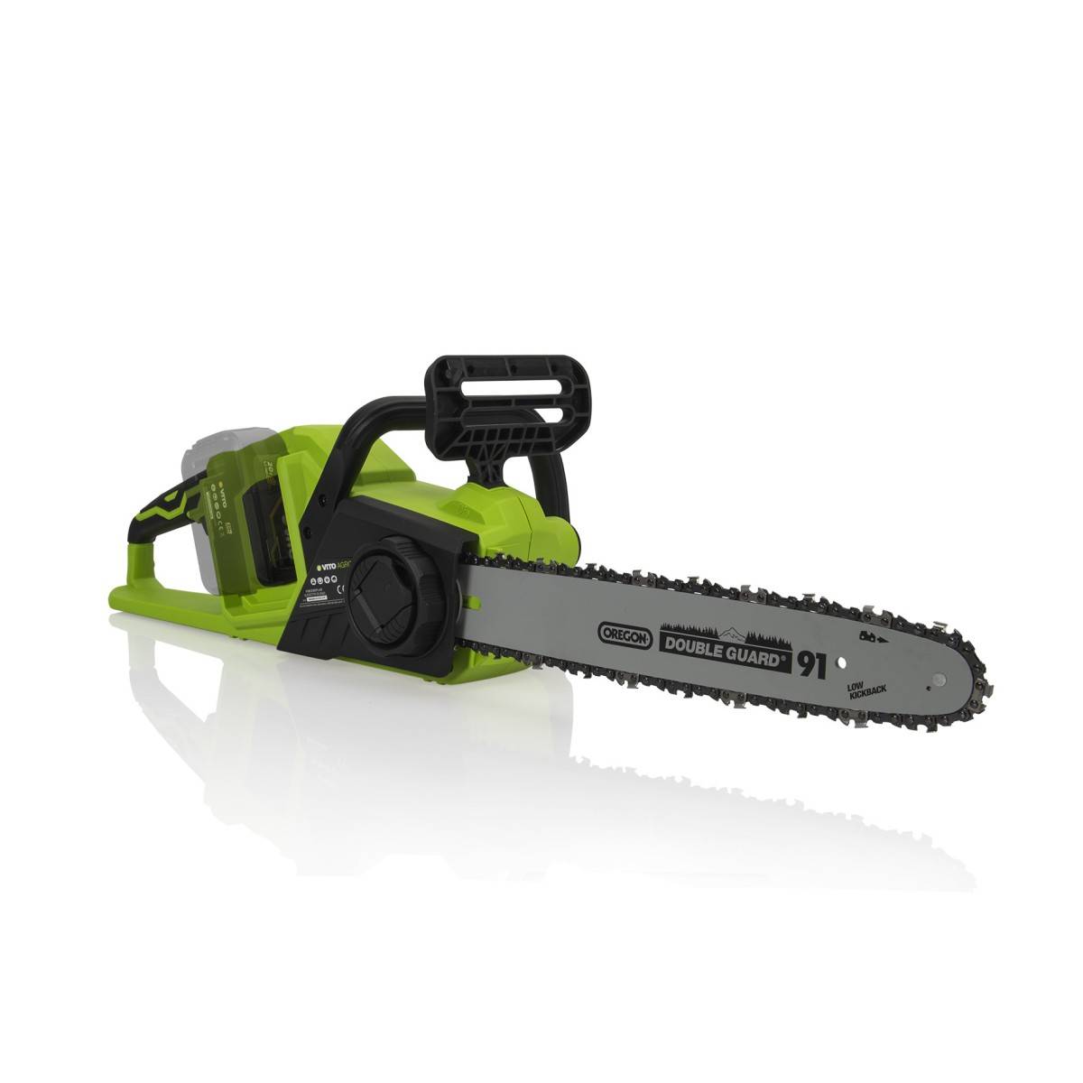 Tronçonneuse sans fil 40V Guide Oregon Lame 35 cm brushless Sans Batterie ni chargeur VITO