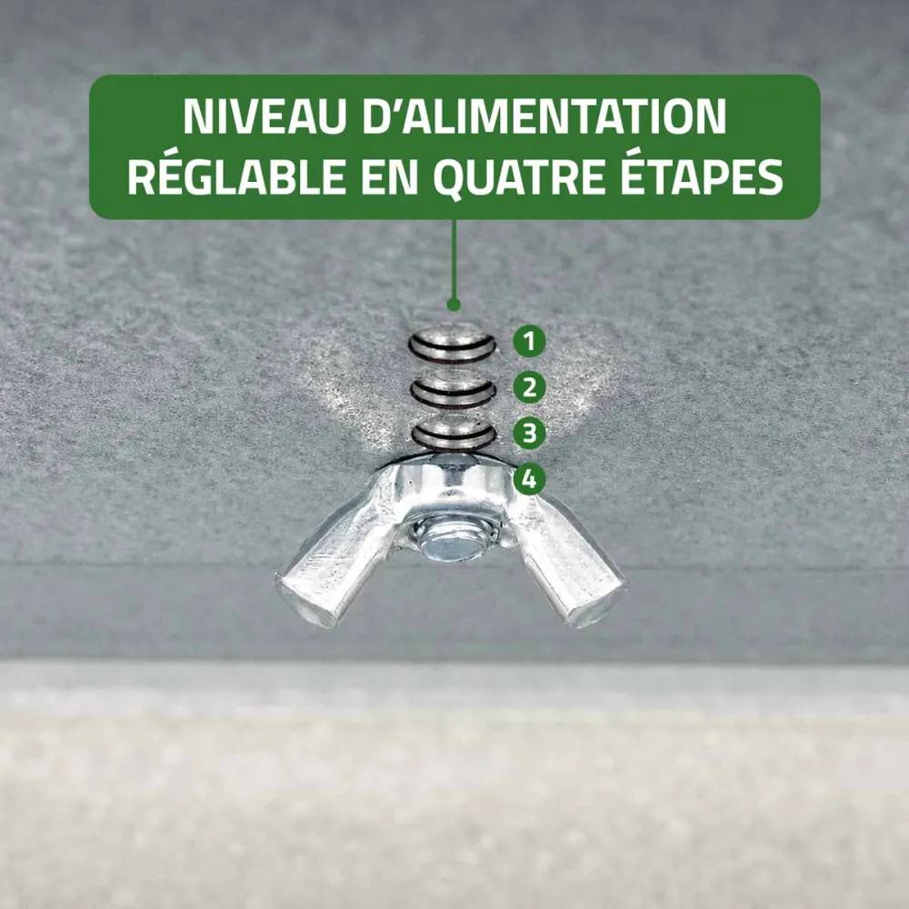 Olba - Mangeoire Robust® Grande Ouverture 16kg - Acier Galvanisé pour Volailles, Canards et Oies Olba - Image 6