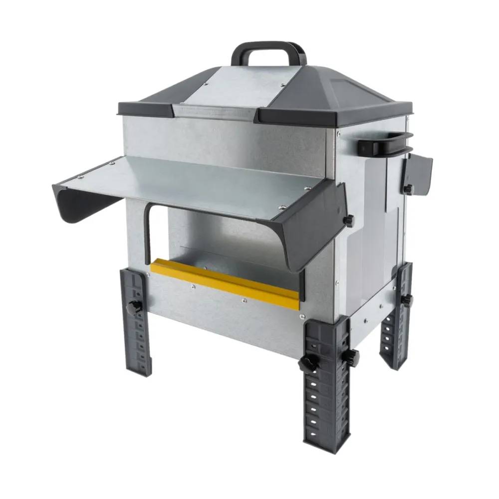 Olba - Mangeoire Robust® Grande Ouverture 16kg - Acier Galvanisé pour Volailles, Canards et Oies Olba - Image 3