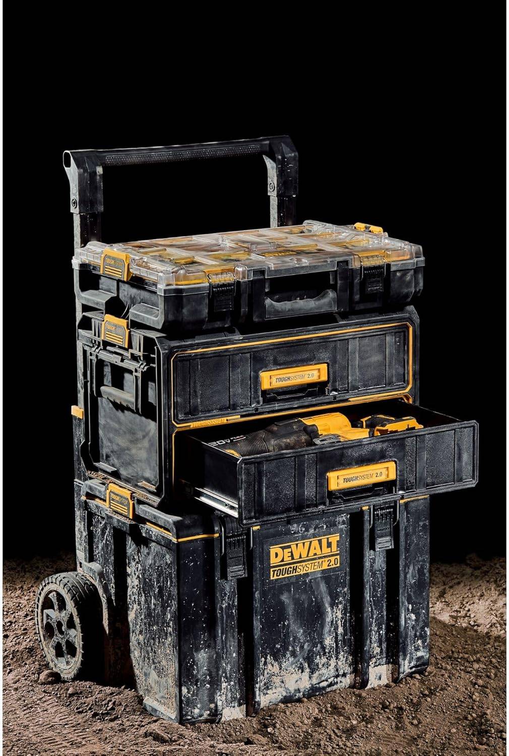 Coffret 2 tiroirs Toughsystem 2.0 - DEWALT - DWST83529-1 - Image 2