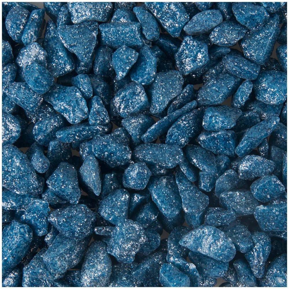 Gravier brillant Néon bleu foncé 1 kg aquarium - Image 2