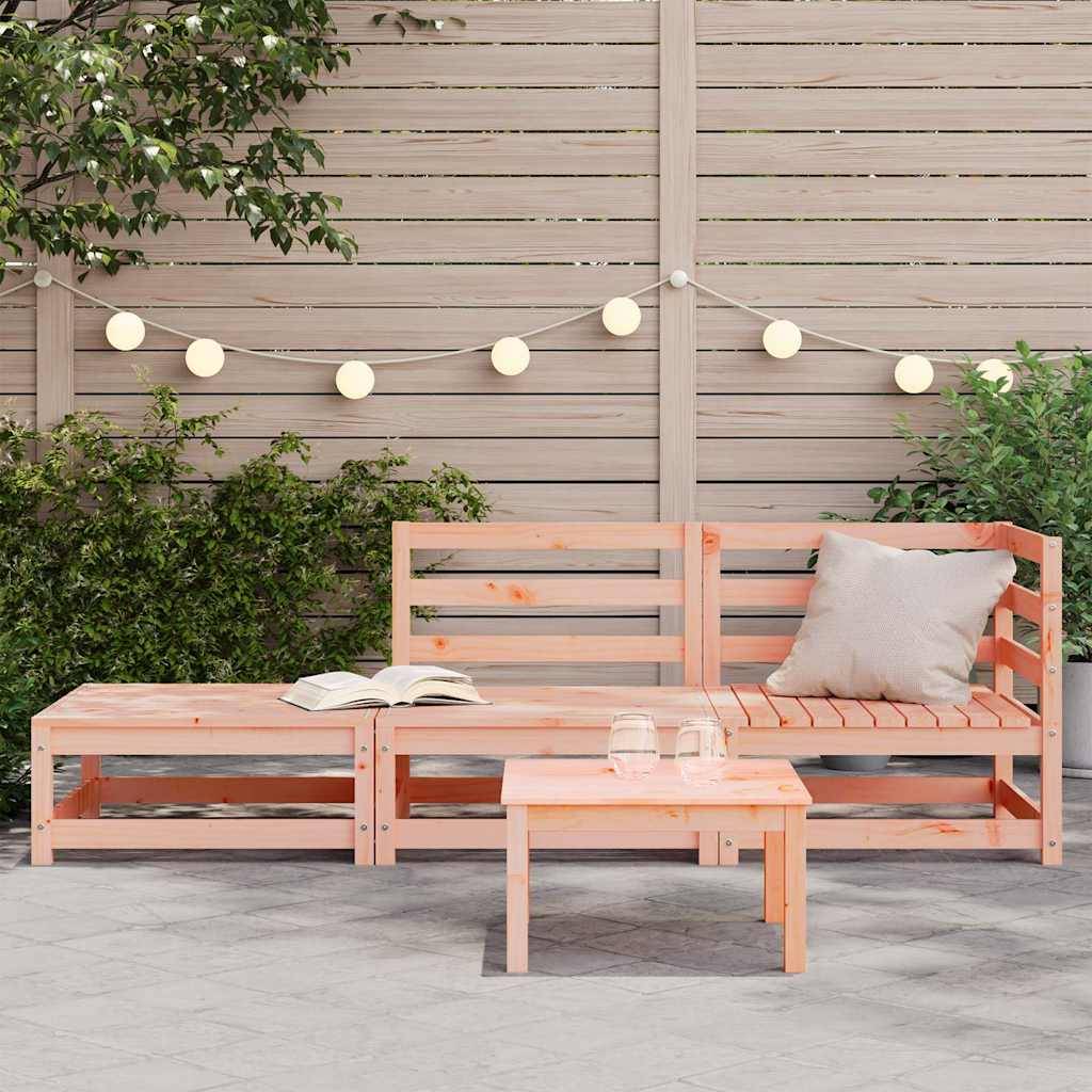 Vidaxl - Canapé de jardin avec repose-pieds 2 places bois massif douglas vidaXL 837975 - Image 4