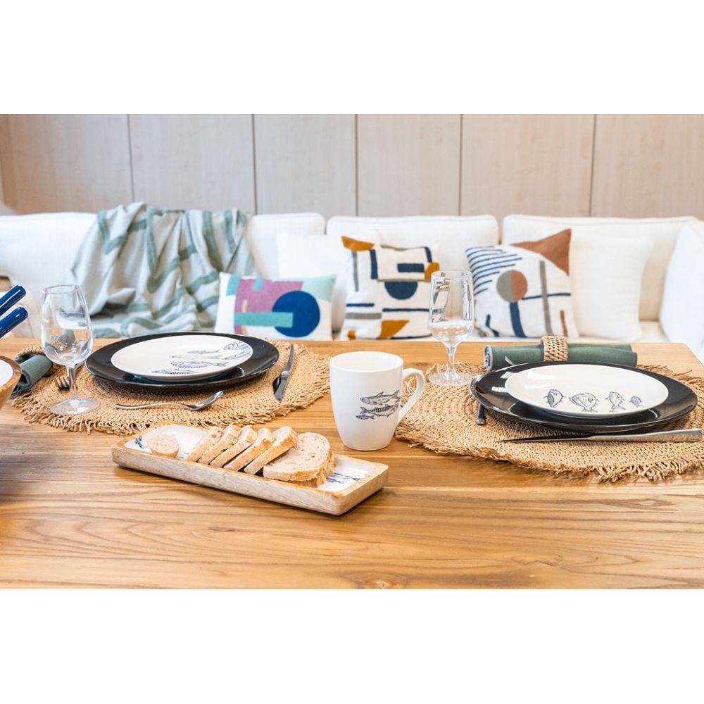 Aubry Gaspard - Sets de table en raphia (lot de 6) - Image 2