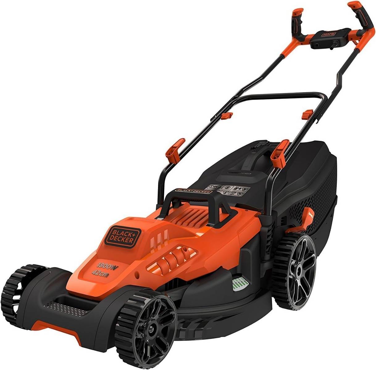 Black & Decker - Tondeuse électrique filaire 42cm - 1800 W - BLACK + DECKER - BEMW481BH-QS