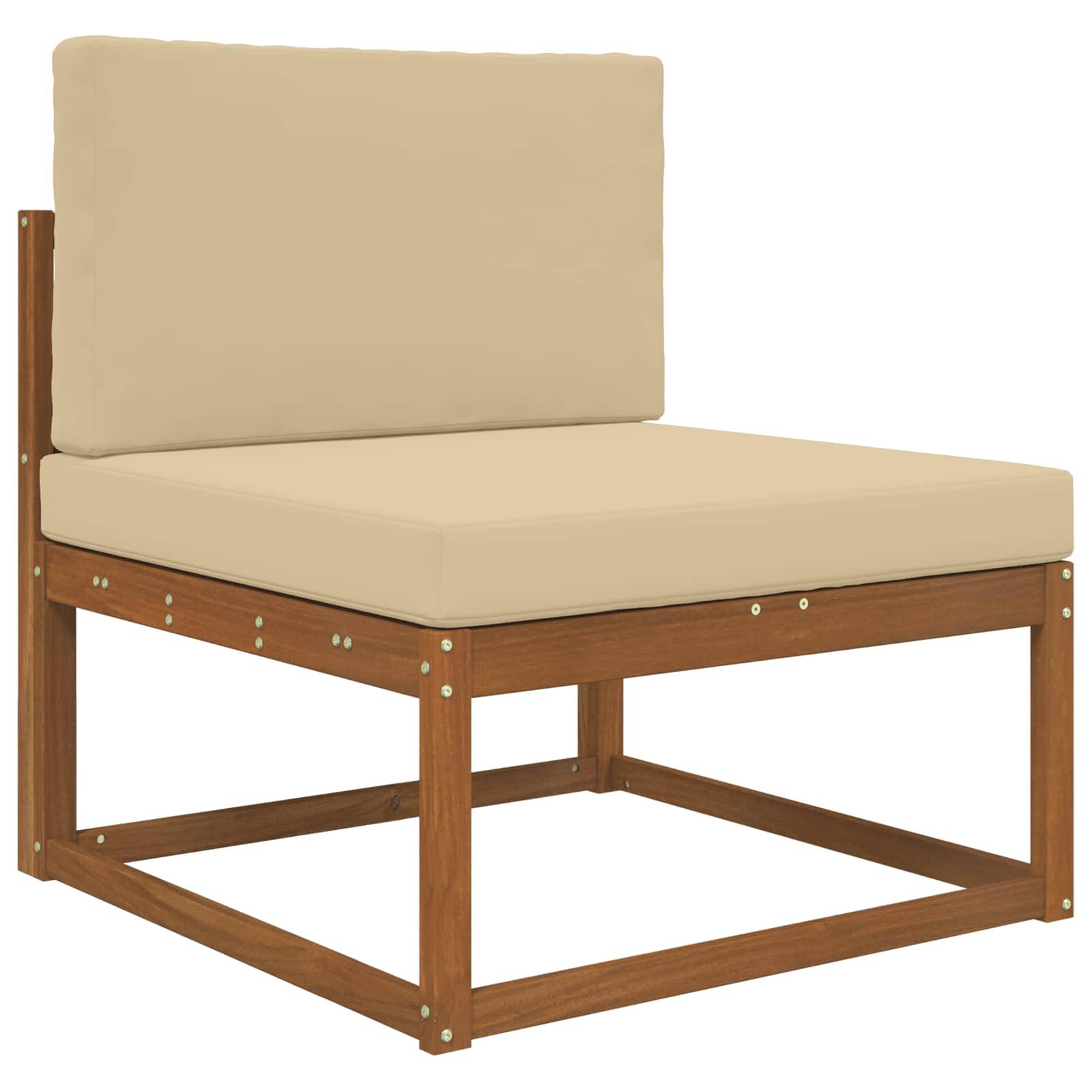 PANGIVO - Coussins de canapé extérieur polyester beige 80 x 80 x 8 cm, poids:4.06kg - PANGIVO - Image 3