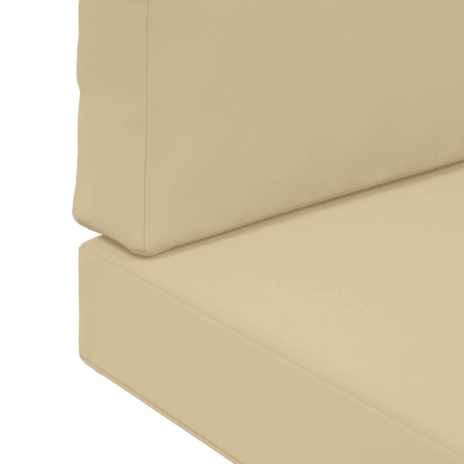 PANGIVO - Coussins de canapé extérieur polyester beige 80 x 80 x 8 cm, poids:4.06kg - PANGIVO - Image 9