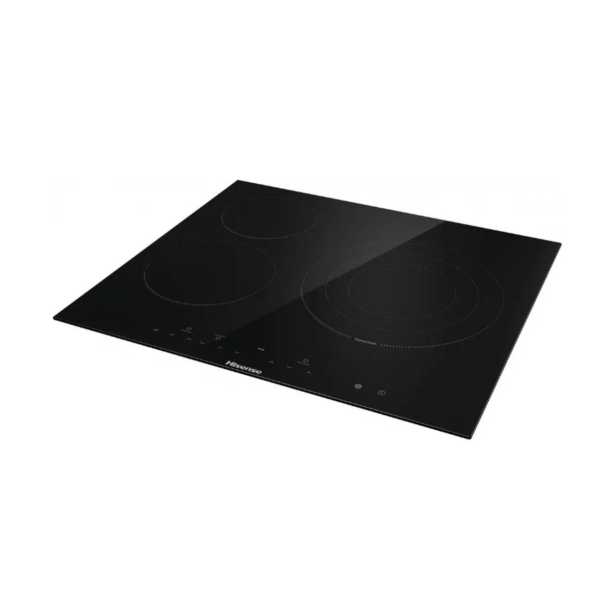 Table de cuisson vitrocéramique 60cm 3 feux 5700w noir E6332BSCE Hisense - Image 3
