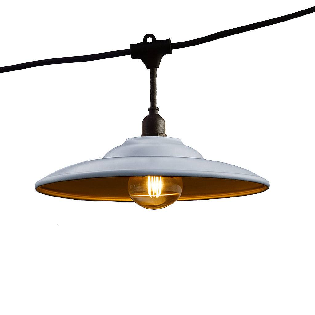 Lumisky - Guirlande métal BOWL GALVA 10 ampoules E27 6M - Image 1