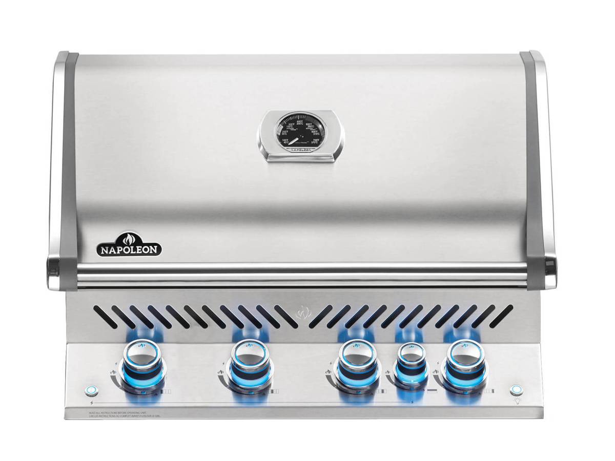 Napoleon - Barbecue à gaz encastrable Prestige Pro 500 inox avec rôtissoire - Napoleon - Image 5