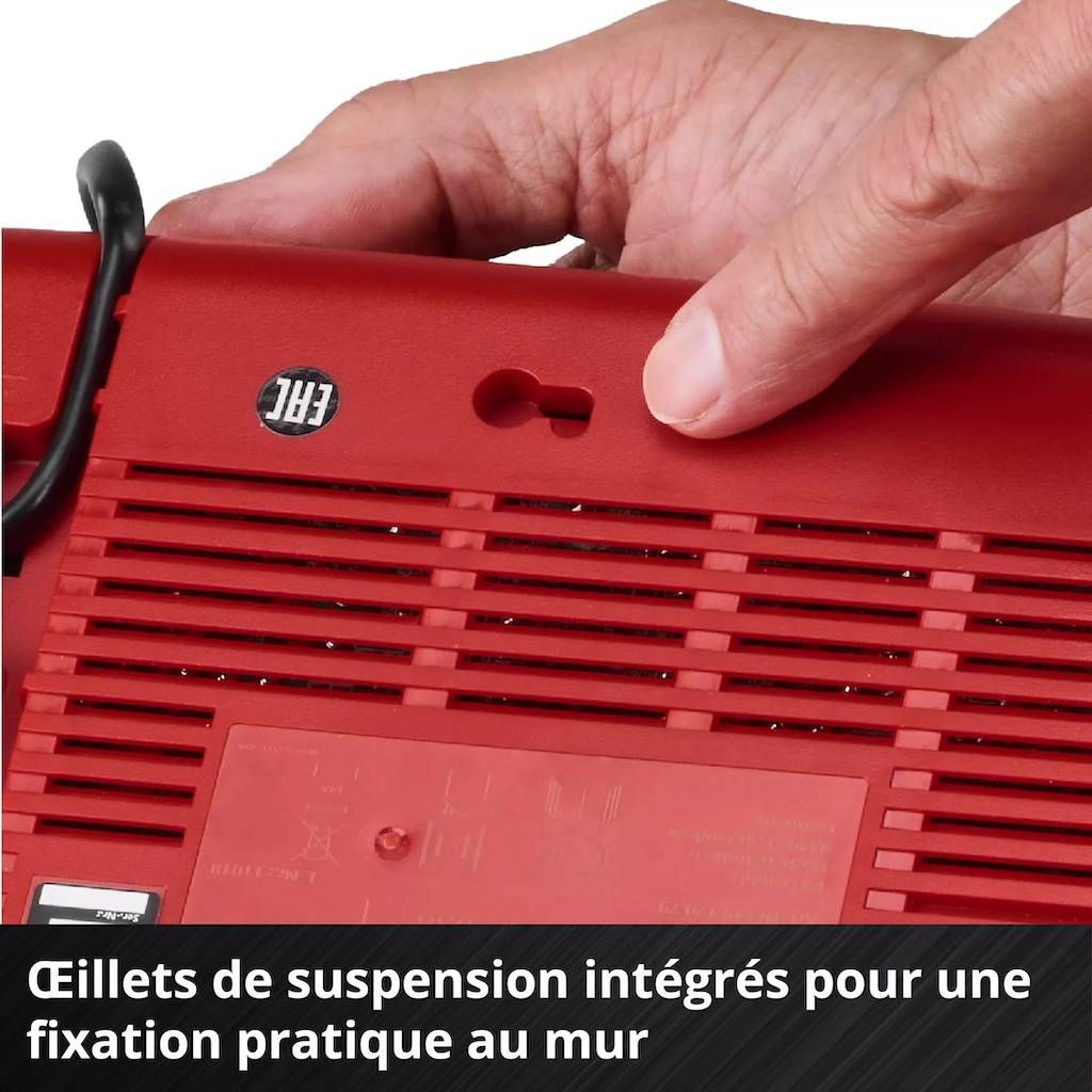 Einhell - Chargeur double rapide – Power X-Twincharger 4A - 18 V - 2 ports - LED - recharge simultanée Einhell - Image 4