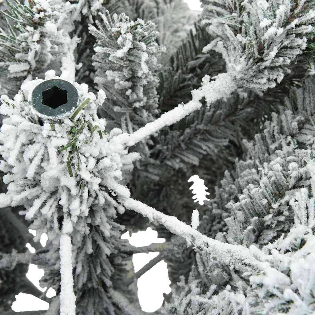ComfortXL - Sapin de Noël Blanc Design 180 cm, Kit Déco Complet avec Lumières LED et 120 Ornements – ComfortXL Outdoor Living - Image 10